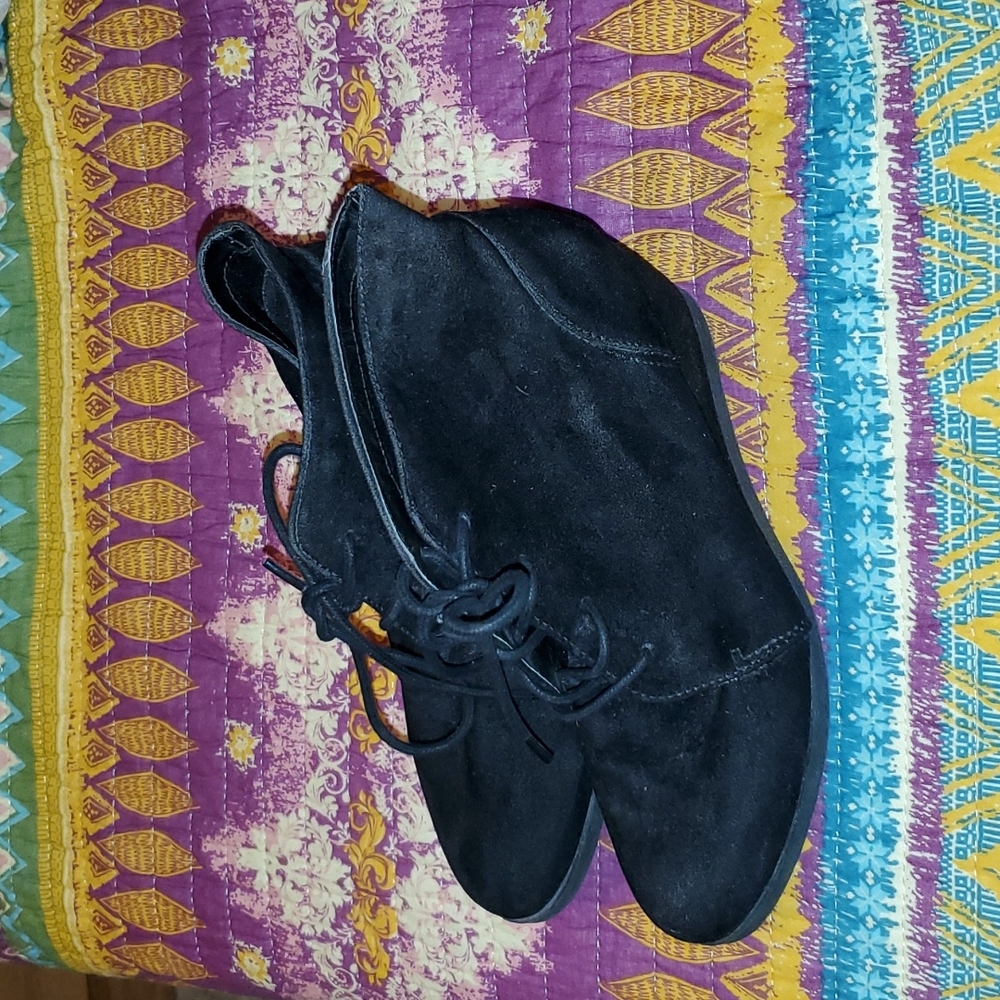 Madden Girl Domain Booties, 8.5M, Black
